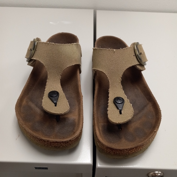Birkenstock Arizona Flex Platform Classic Cork Footbed Boho Sandals Hippie Tan39 - Picture 1 of 16